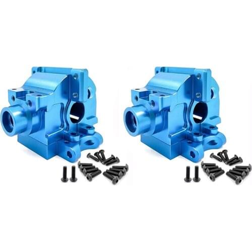2Pcs Metal Front Rear Gearbox Shell Gear Box 122275 (06045 06046) for HSP 94122 94155 94166 94177 94188 RC Car Parts
