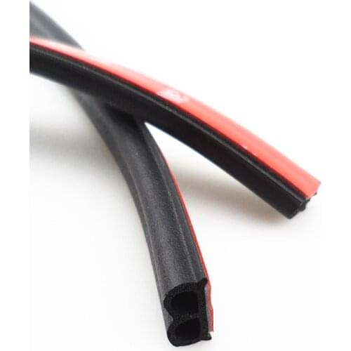 5 m rubber seal trimming noise insulation for automotive door hood doors for Chevrolet Cruze TRAX Aveo Lova Sail EPICA Captiva