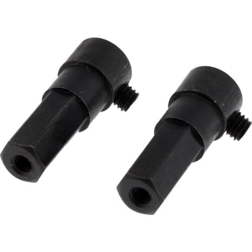 2pcs Rear Axle Shaft Adapter Extension Combiner for 1/16 RC Crawlers WPL B16