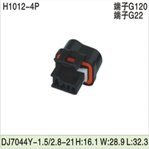 Free shipping 500pcs DJ7044Y-1.5/2.8-21 4Pin AMP Car Electrical Wire Connectors for VW,BMW,Audi,Toyota,NISSAN AND other