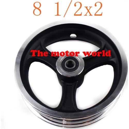 Free Shipping New 8 1/2x2 Wheel Hub Alloy Rims Use Inflatable Tire Fits Small Electric Vehicle Children Car,Electric Scooter