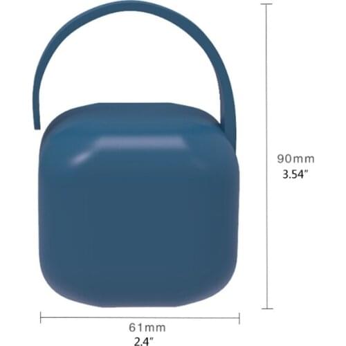 GXMB Travel Dust Cover Teether Storage Case Portable Pacifier Box Soother Container Plastic Holder