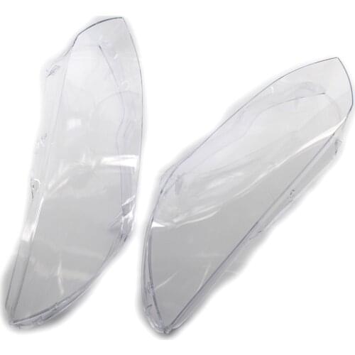 Left and Right Plastic Headlight Lens Cover Fit for BMW E92 E93 2010-2013 63117273212 63117273208 Headlight Parts Accessories