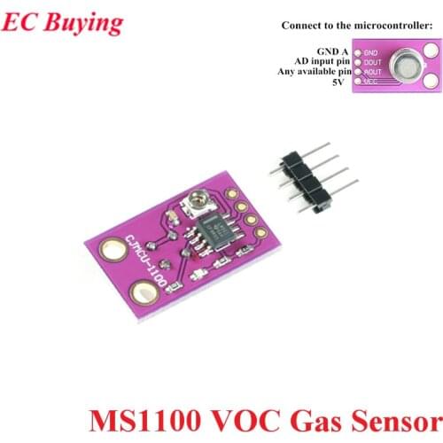 MS1100 Sensor Module Gas Sensor Detecting Formaldehyde Benzene Concentration VOC Gas Detection CJMCU-1100 MS-1100