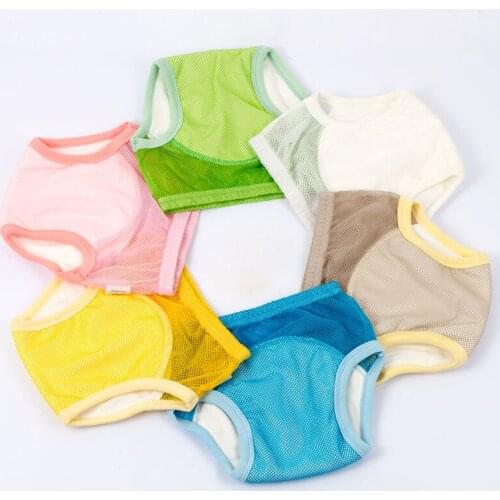 Soft Cotton Baby Underwear Boys Underpants Briefs for Girls Unisex Panties for Babies Kids Training Panty Reusable and Washable