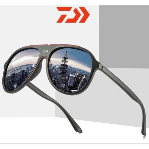 2020 Daiwa Fashionable New Big Frame Riding Sports Windproof Sunglasses Mens Outdoor UV Protection Fishing Glasses