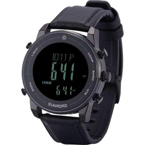 Мужские часы с кожаным ремешком Sunroad China At AliExpress