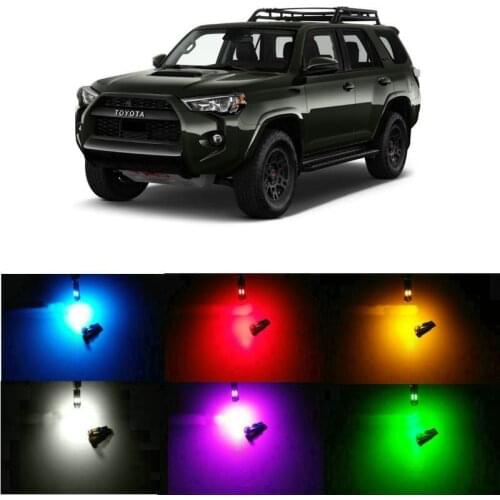 20pc/lot canbus t5 Instrument Dashboard LED Light Bulbs For toyota 4 RUNNER AYGO