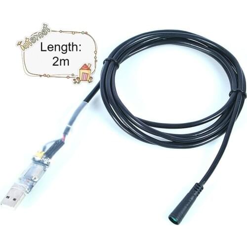 Bafang USB Programming Length 2M Cable for 8fun / BBS01B BBS02B BBSHD Mid Drive / Center Electric Bike Motor