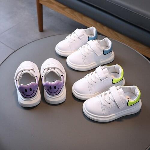 2021 spring and autumn Kids sneakers baby white shoes girls' casual shoes Kids single-layer shoes sneakers toddler boy shoes