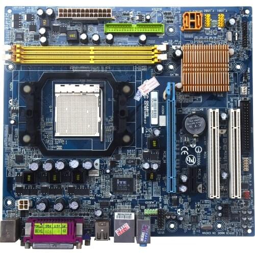 Integrated 940pin Motherboard GA-M61SME-S2 DDR2 for S2L GIGABYTE AM2 C61