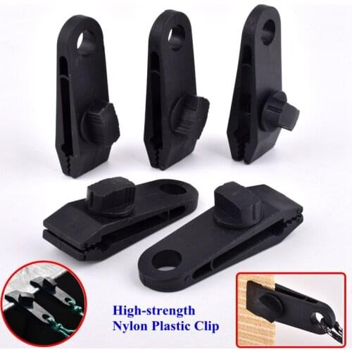 1~50pcs Plastic Rainproof Cloth Clamp Sunshade Net Tarpaulin Tent Clip Greenhouse Installation Hook Fence Hang Expand Tongs Tool
