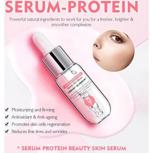 15ml Facial Essence Serum Protein Facial Beauty Lotion Moisturizing Facial Treatment Lotion hyaluronic acid serum face serum