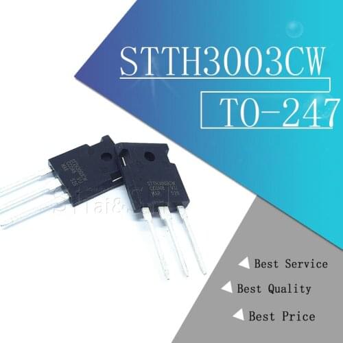 5PCS STTH3003CW TO-3P STTH3003 TO-247 STTH3003C