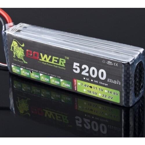 LION POWER 11.1v 1500mAh 2200mah 2800mah 3000mah 4200mah 5200mah 3s lipo T/XT-60 for helicopter/car/boat toys battery 3s battery