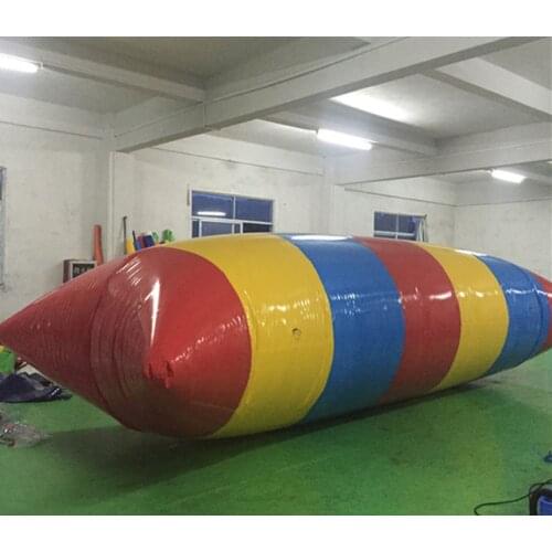 Free Shipping Inflatable Bouncing Bag 10*4m Inflatable Water Blob Jumping Bag Water Blob Jump Pillow Inflatable Water Trampoline