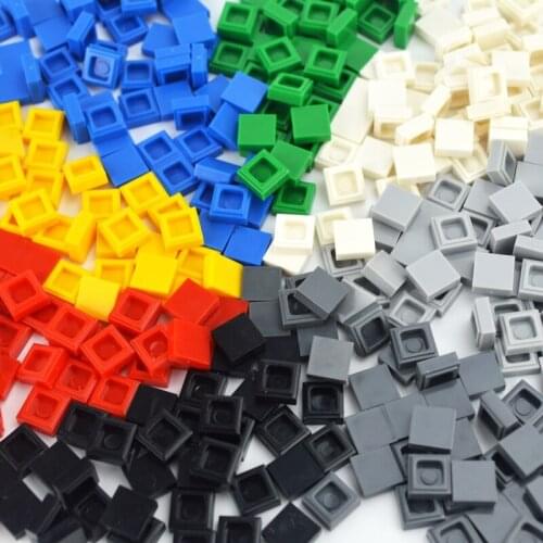 335pcs DIY Building Blocks Thin Figure Bricks Smooth 1x1 Educational Creative Size Compatible all Brand Toys for Children