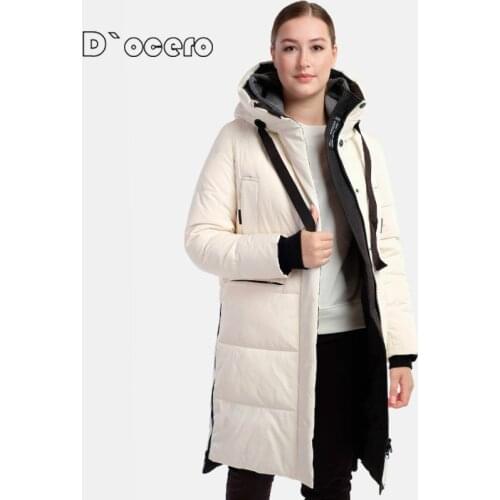 Женские парки D`ocero China At AliExpress