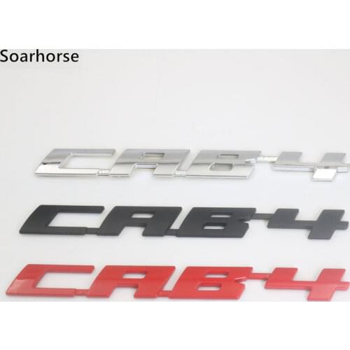 For All ISUZU D-MAX DMAX CAB-4 CAB4 CAB 4 Rear Emblem Side Fender Logo Nameplate Badges Decal Sticker