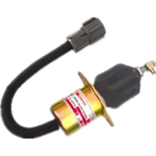 Wholesale Fuel Shutdown Solenoid Valve 1751ES-12A3UC12B1S for Excavator ,5PCS/LOT,12V