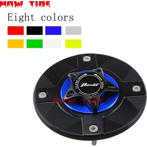 Motorcycle Fuel Tank Cap for 108mm Aluminum Alloy for Suzuki Bandit GSF1200 GSF 1200 2001-2004 CNC Quick Release Cap