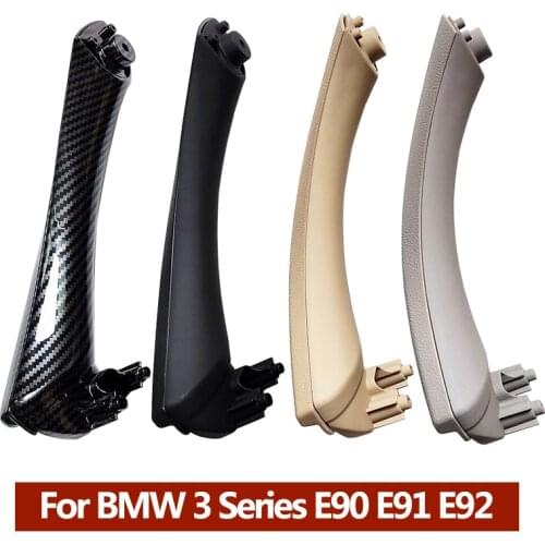 LHD RHD Quality Interior Plastic Door Pull Handle with Cover Trim For BMW 3 Series E90 E91 E92 316 318 320 325 328i