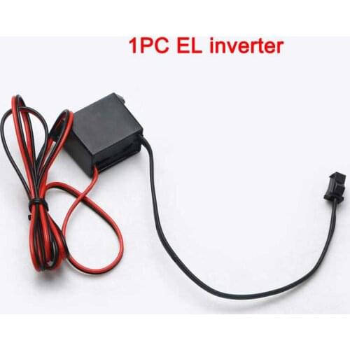 Mini DC12V 1-5M EL inverter Cable Neon Glow Strip Light EL Wire Power Driver Inverter EL Lamp for vehicle Inverter