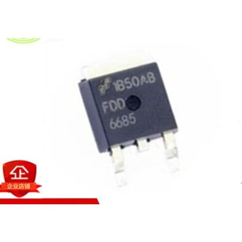 Xinyuan FDD6685 6685 SOT252 P-Channel 30V 11A (Ta), 40A (Tc) 52W (Ta) Surface Mount 10PCS/lot