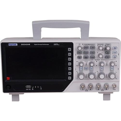 Hantek DSO4254B Brand New Oscilloscope 4CH EXT+DVM+Auto Range Function 1GS/s Generator SD Card Storage