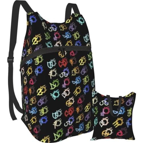Final Fantasy Backpacks Male Soft Elegant Backpack folding Business Bags