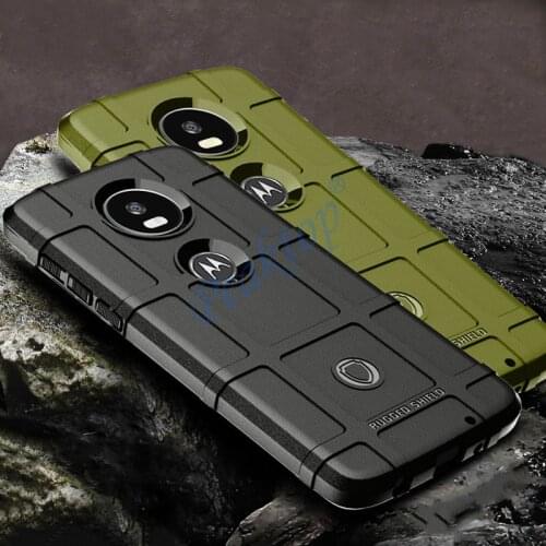 Silicone Case For Motorola G7 Plus G6 Z3 Z4 Play Military Heavy Duty Protection Cover For Moto Z4 Case Moto G6 Plus