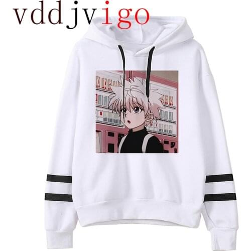Dropship Hunter X Hunter Graphic Streetwear Hot Japan Anime Killua Sweatshirts Funny Hisoka Morow Hoodies Unisex Kawaii Hooded