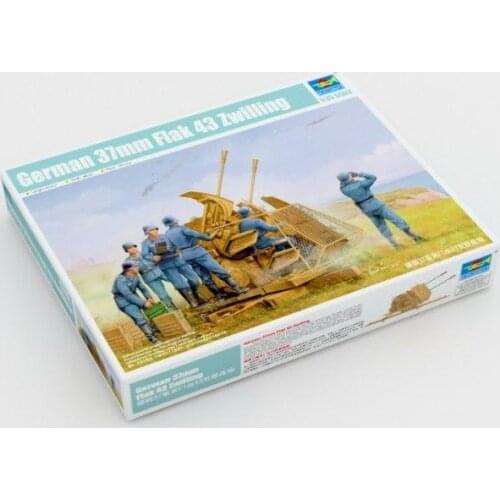 Trumpeter 1/35 02347 German 37mm Flak 43 Zwilling