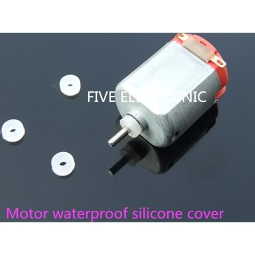 10pcs/lot,22A motor rubber sleeve,Waterproof silicone case,2mm hole Soft waterproof pad,use for Ship model/Toy model DIY