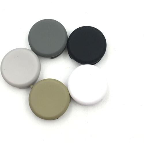 100pcs Plastic Black Grey Analog Controller Stick Cap Joystick For Nintendo 3DS XL LL Grey