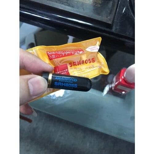 100pcs SRH-805S SMA-Male 144/430/1200MHz & 120/150/300/450/800/900MHz Antenna for BaoFeng UV-3R UV100 UV200 Two-way radio