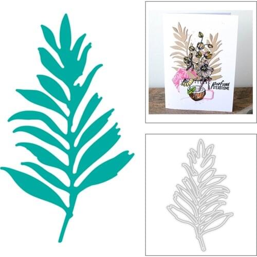 2020 New Plant Green Leaf Metal Cutting Dies For DIY Leaves Embossing Cut Paper Decoration Greeting Card Scrapbooking No Stamps