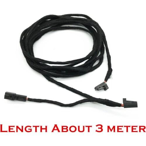 3 meter car rear Trunk led Light Lamp Luggage compartment light upgrade Cable wiring harness For Audi A4 B9