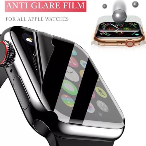 Anti Glare Watch case cover For Apple Watch Band 6 44mm 40mm Screen Protector 42mm 38mm for iWatch Series 6 54 Support wholesale