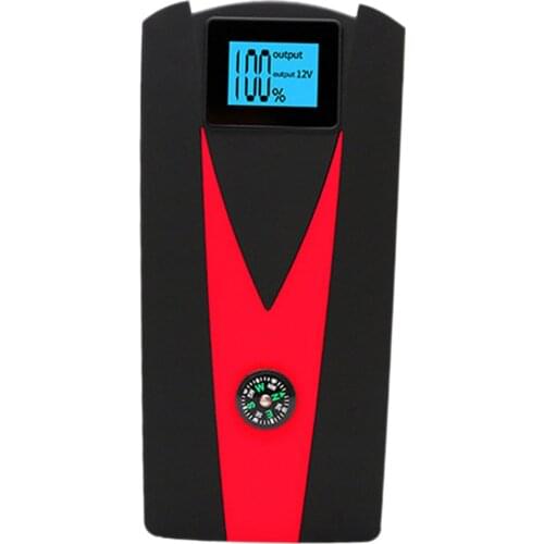 Car emergency Start power Power Bank Booster 12V 12000mAh Car Jump Starter Battery Backup Charger -UK Plug