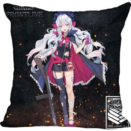 Best Girls Frontline Pillowcase Wedding Decorative Pillow Cover Custom Gift For (one Sides) Printed Pillow Cases