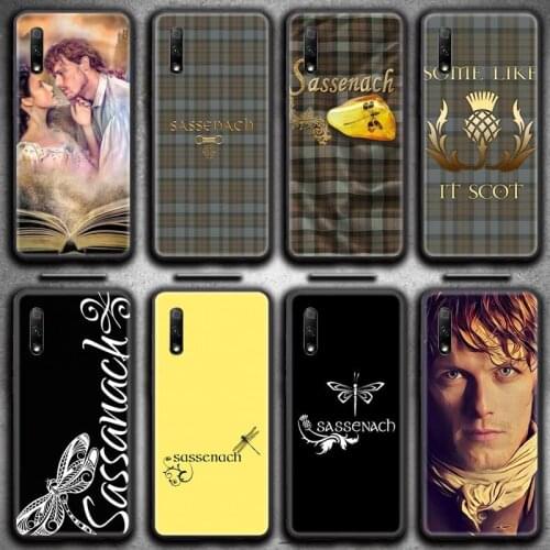 OUTLANDER TV Jamie Fraser Sassenach Dragonfly Phone Case for Huawei Honor 30 20 10 9 8 8x 8c v30 Lite view 7A pro
