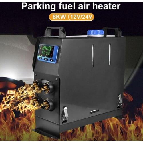8KW 12V Diesel Air Heater Fuel Heater Compact Vehicle Air Heater For Car Truck Air Heater Auxiliary Heater Car Heating Machine