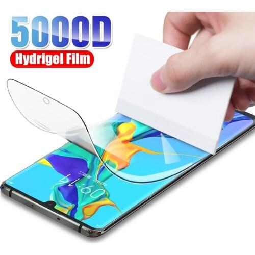 Screen Protector For Huawei P30 P20 P40 Lite Pro P Smart 2019 Full Cover Hydrogel Film For Huawei Mate 20 30 Pro Not Glass