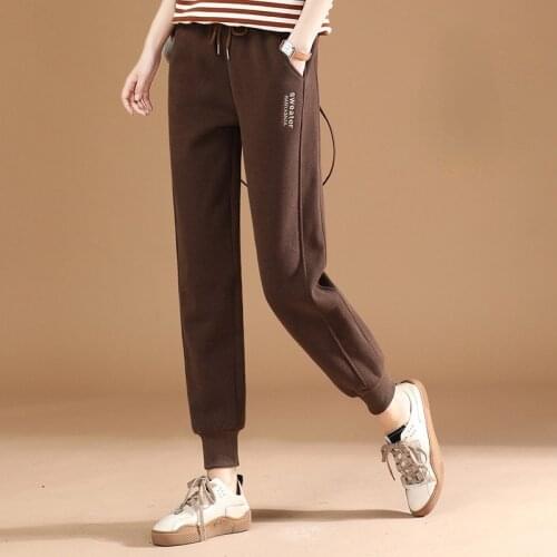 Женские бархатные брюки Kalenmos China At AliExpress