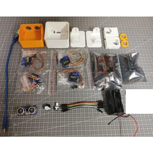 Otto DIY Builder Kit Arduino Robot Open Source Obstacle Avoidance Humanoid Robot Humanity Playmate 3d