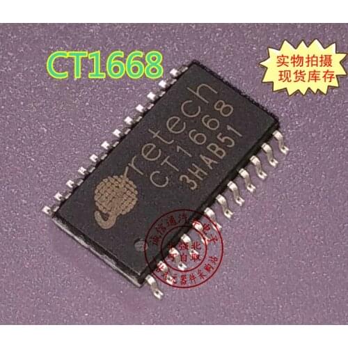 Original new100% import CT1668 induction cooker drive power accessories SMD 24pin