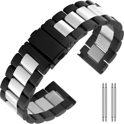 Suitable for Smart Watch Apple Watch Strap Double-Sided Three Bead Watch Band Apple Watch Bracelet