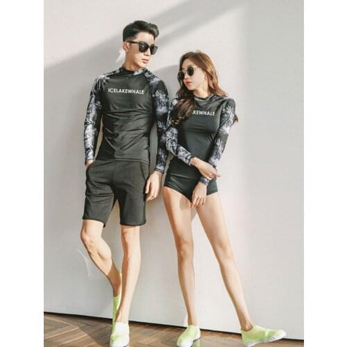 Mens Women’s UPF 50+ UV Sun Protection Rashguards 2pcs set Long Sleeve Performance Slim Fit Swim Surf Dive Suits Tracksuit