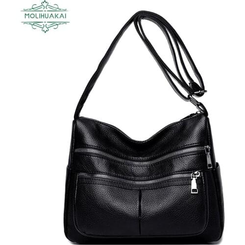 Fashion Designer Ladies Bag Simple High Quality PU Leather Handbag Fashion Brand Designer Bag Casual Shoulder Bag 2021 Summer